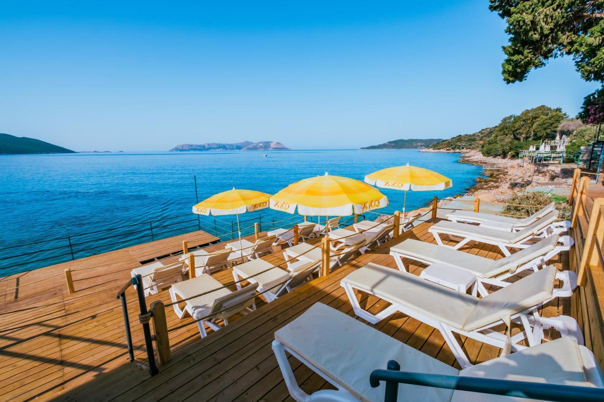 Sardunya Andifli Otel Kaş Eksteriør bilde